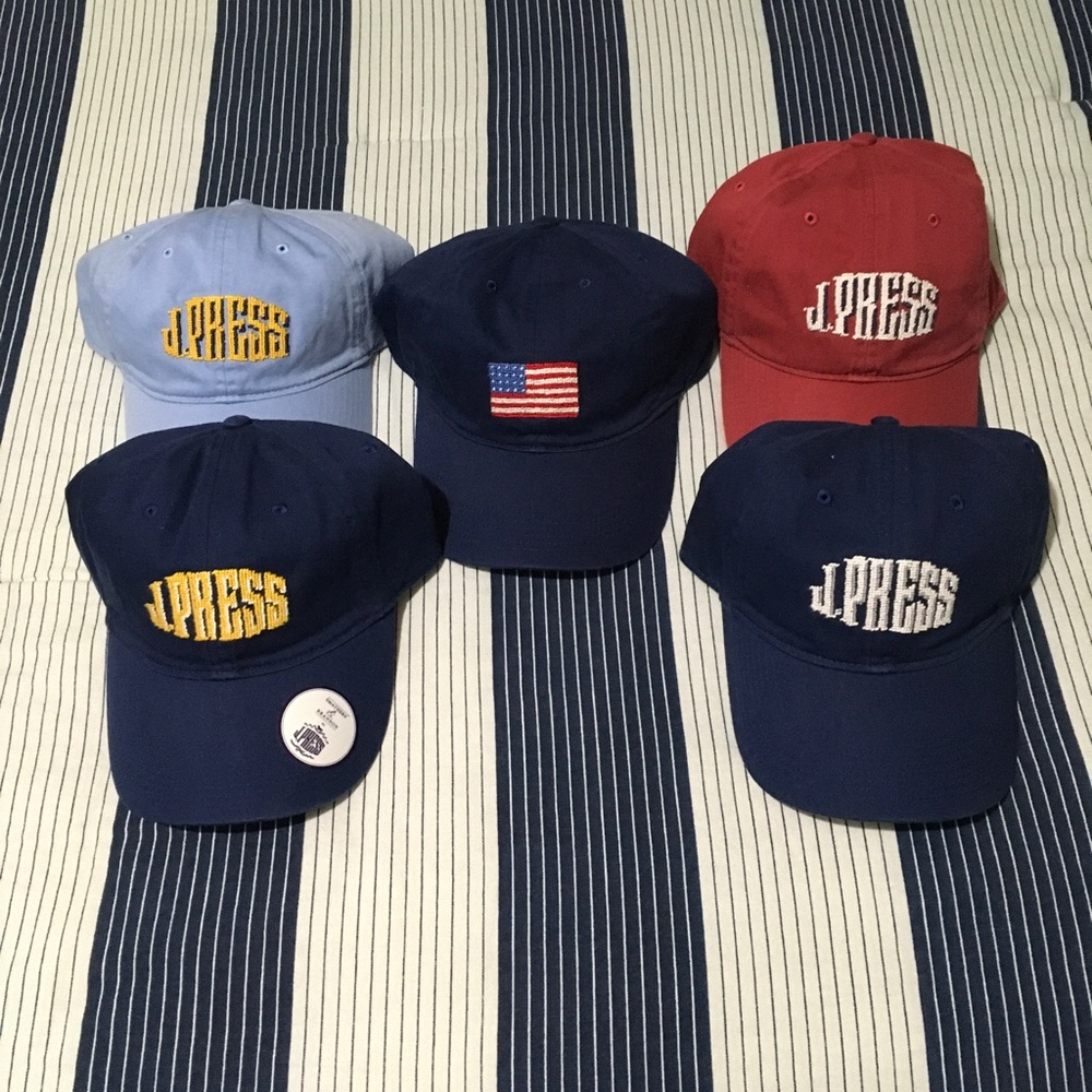 J.Press Cotton Baseball Caps (Smathers & Branson)